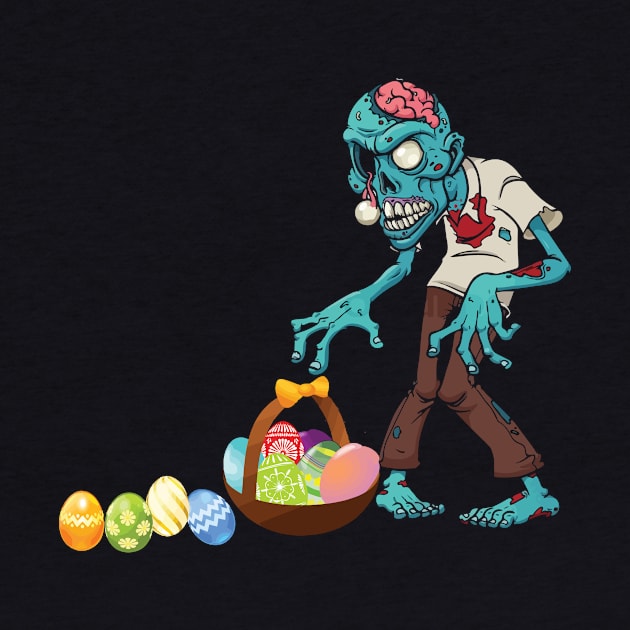 Zombie Happy Easter Egg Hunt by HouldingAlastairss